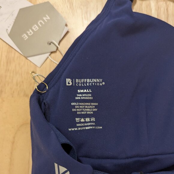 Candy Wrap Sports Bra - Midnight Navy - S (NWT) - Picture 6 of 7